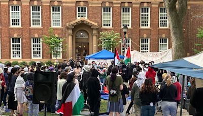 Rutgers postpones morning finals due to pro-Palestinian protests, encampment