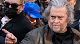 Steve Bannon ranted outside a courthouse in DC, claiming MAGA will 'destroy the Democratic Party' and 'govern for 100 years'