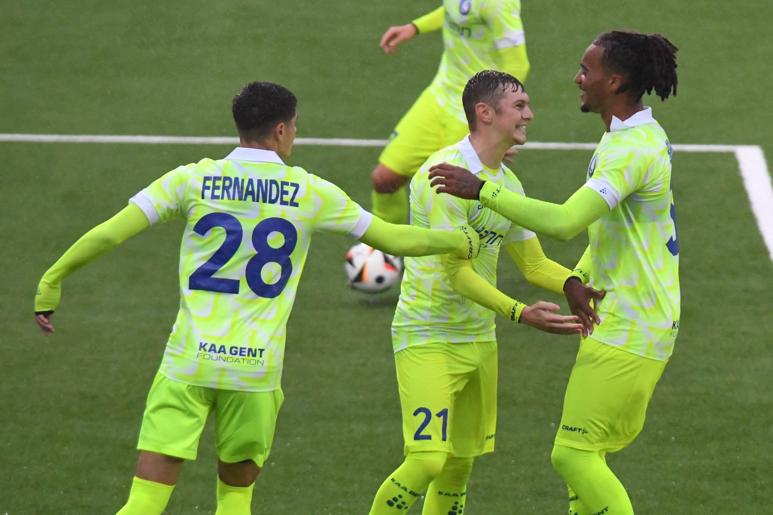 Former MK Don’s striker grabs first goal for Gent in Conference League victory