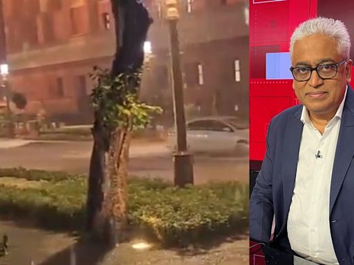 ‘Taxpayer Money Going Literally Down The Drain’: Journalist Rajdeep Sardesai On Waterlogging Near New Parliament Building