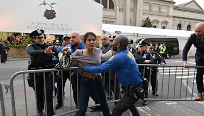 27 arrested during pro-Palestinian protest targeting NYC Met Gala