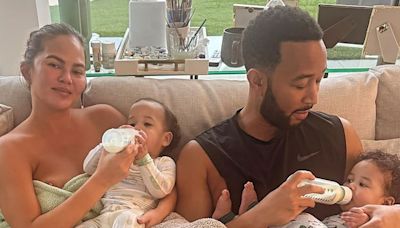 John Legend and Chrissy Teigen Reveal Their Parenting Advice While Raising 4 Kids - E! Online