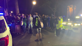 Nearly 100 students protest outside Yale president’s house in New Haven