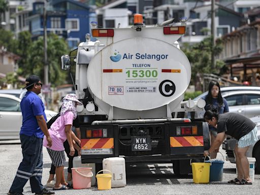 Air Selangor: Water supply disruption recovers by 14.3pc as of 9am today, due to reach 40pc by 8am and 90pc by 8pm tomorrow