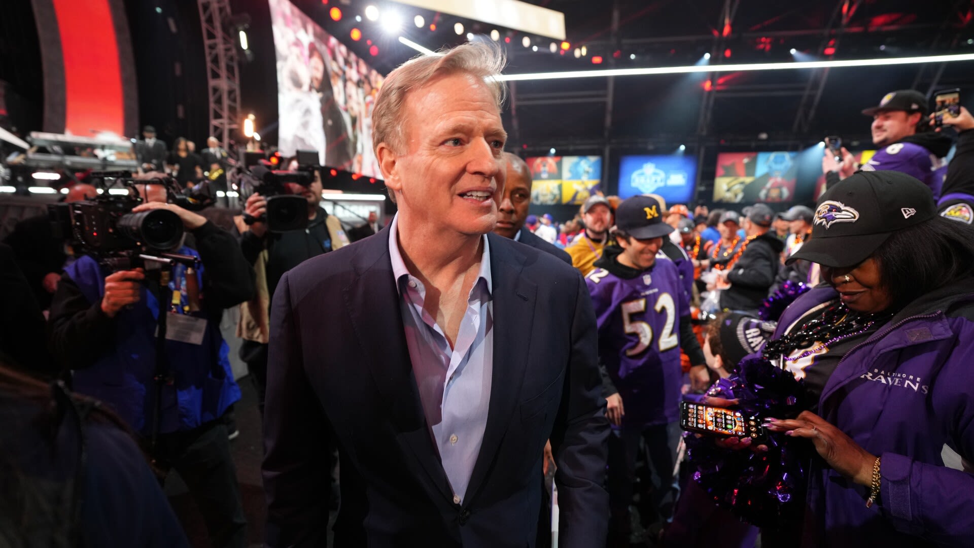 Roger Goodell tries to reconcile the NFL's embrace of sports betting