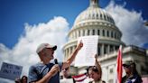 Veterans have been camping out on the Capitol steps after GOP blocks burn pit bill