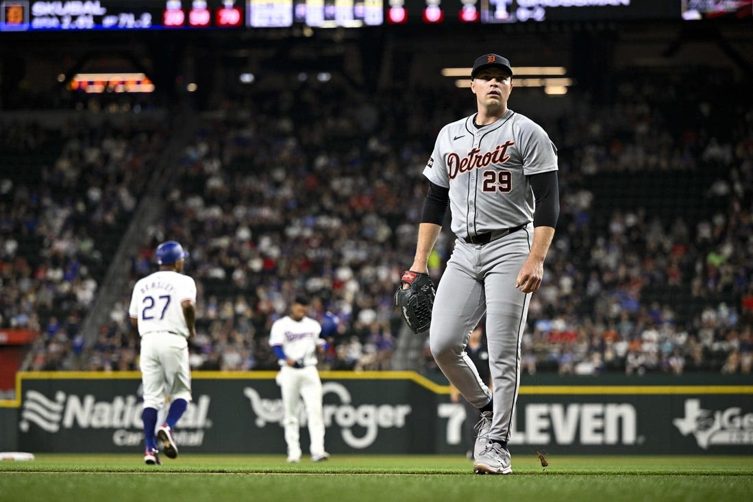 Deadspin | Jake Rogers homers twice, Tigers edge Rangers