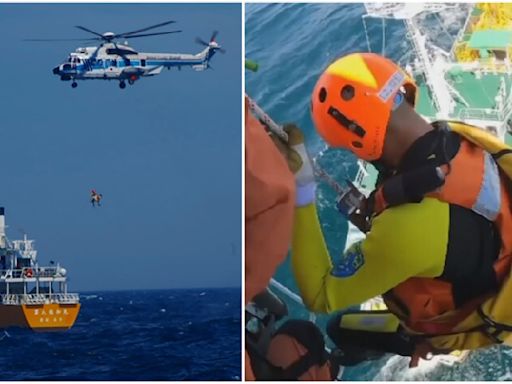 Woman swept to sea while swimming at Japanese beach rescued over a day later | ITV News