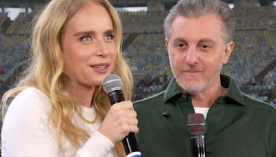 Angélica surge na Globo ao lado de Luciano Huck no Domingão Especial