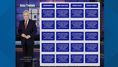 US Postal Service honors Alex Trebek on Forever stamp