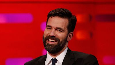 Rob Delaney says he wants to die in same room as son