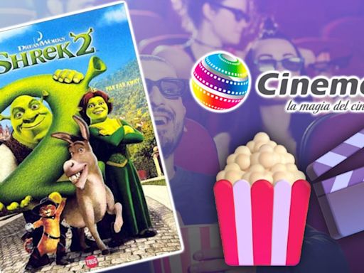 Reestreno de Shrek 2 en Cinemex llega en la cartelera de agosto