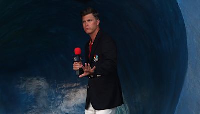 Colin Jost replaced as Olympics surfing correspondent after week of constant injuries in Tahiti