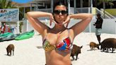 Kourtney Kardashian's Sexy Bikini Photo from Her 45th Birthday Leaves Husband Travis Barker Melting