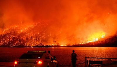 Thousands evacuate in face of emergency as monstrous fire surges out of control: 'It's going to be a challenge both day and night'