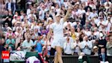 Wimbledon: Elena Rybakina ends Elina Svitolina run | Tennis News - Times of India