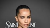 Zoë Kravitz's Sheer Nipple-Baring Gown Was Also Backless