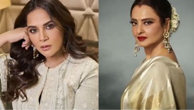 Heeramandi Premiere: Rekha’s Adorable Gesture For Mommy-to-be Richa Chadha Leaves Netizens In Aww