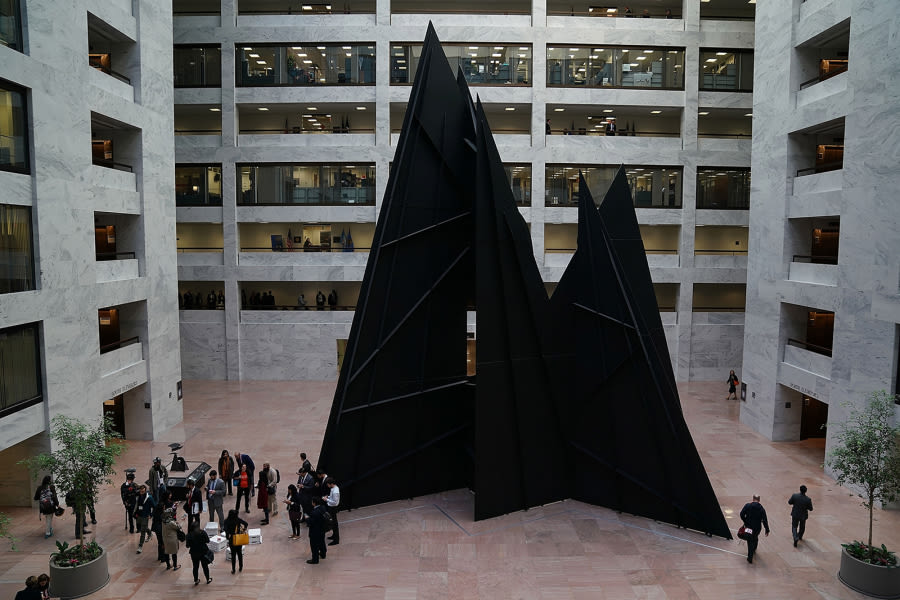 ‘We have half a piece of art’: Chris Murphy continues quest to reinstall Calder clouds