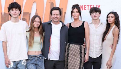 Mark Wahlberg and His Wife Rhea Make “The Union” Premiere a Family Night with Their Kids