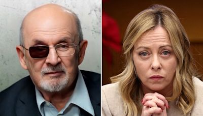 Rushdie tells Georgia Meloni to ‘grow up’ after slander case