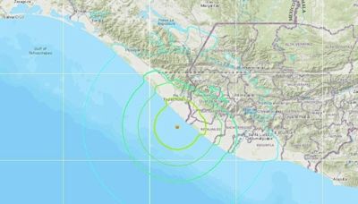 德國GFZ：墨西哥外海發生6.3級地震