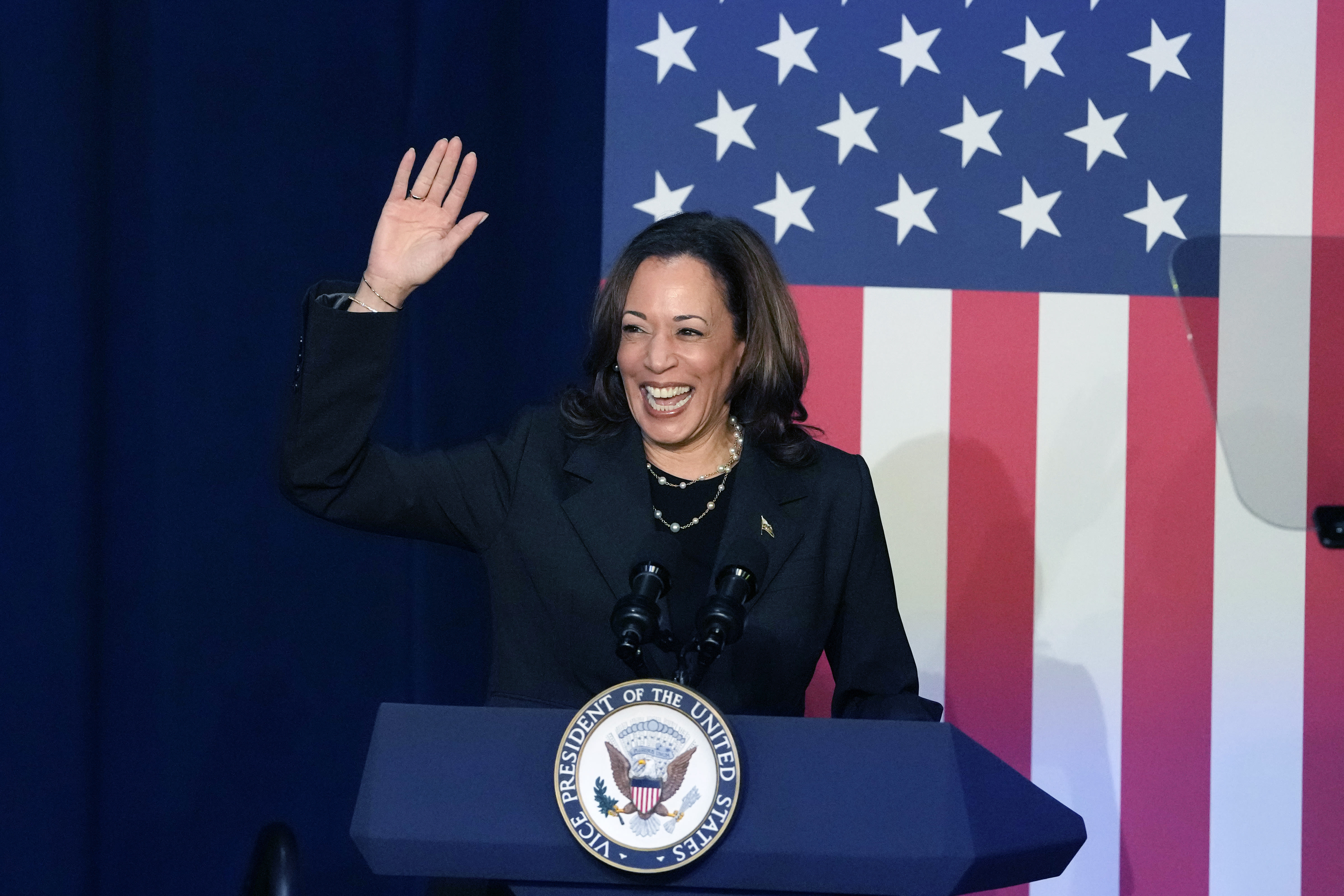 Kamala Harris’ tough job: Boosting Biden while chatter around her swirls