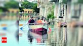 Rain causes flooding in Kota colonies, people evacuated | Jaipur News - Times of India