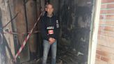 La colaboración ciudadana, clave en el incendio de un portal de Gijón: 'Vaciamos varios extintores'