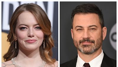 Emma Stone niega haberse ofendido con un comentario de Jimmy Kimmel en la entrega de los premios Oscar - La Opinión