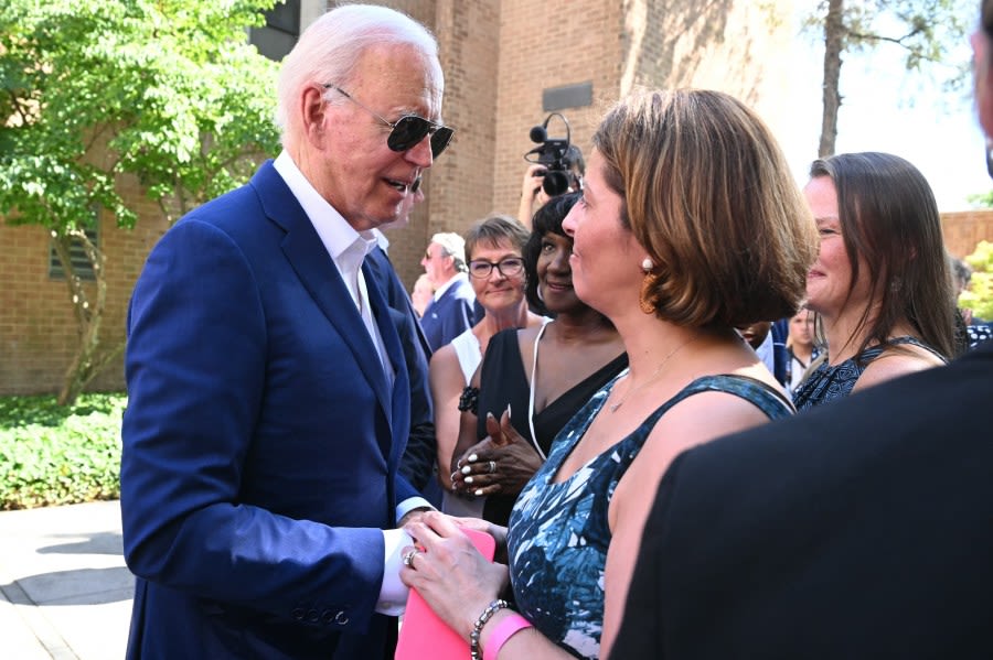 Biden campaigns in Midstate, touts labor, economic record