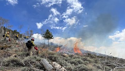 Controlled burn at Summit County Public Shooting Range sets hillside ablaze in effort to reduce wildfire risk