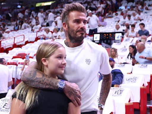 David Beckham’s Daughter Harper Is the Spitting Image of Her Dad in New Birthday Photo