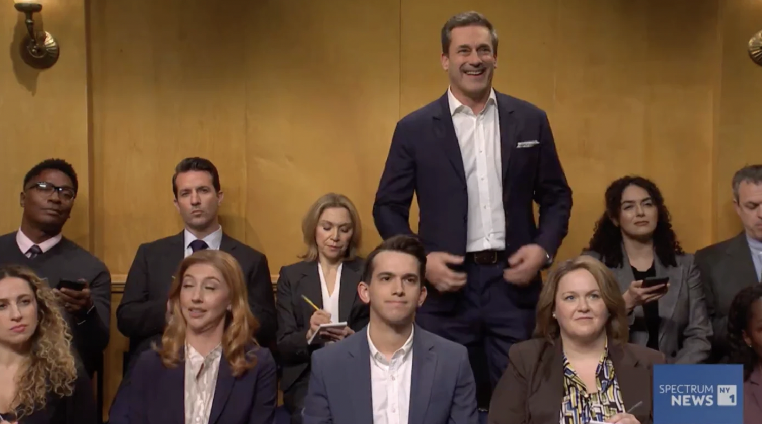 Jon Hamm Makes Surprise ‘SNL’ Cameo to Emphasize the Importance of Protecting Our Character Actors