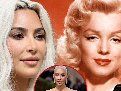 Kim Kardashian Channels Marilyn Monroe in Sexy Leopard Bikini Photo Shoot