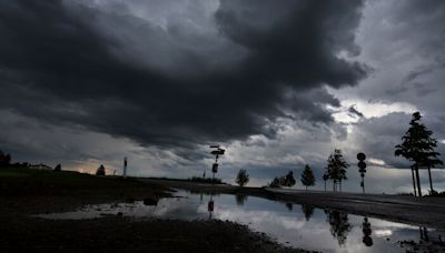 Wetter im Ticker - Ausnahmezustand in Brandenburg: Unwetter lässt Keller volllaufen und Bäume umknicken