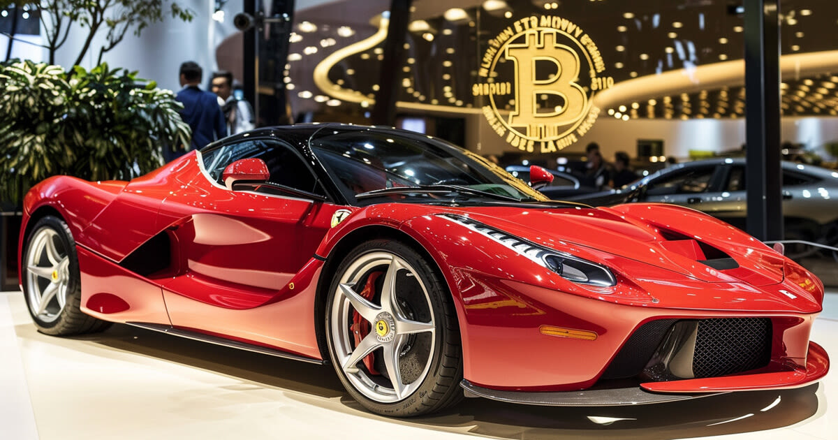 Ferrari drives into Europe with crypto payments, as industry embraces digital assets