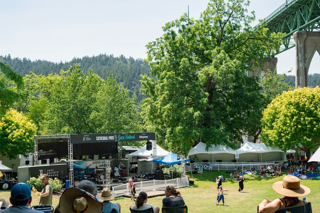 Free Cathedral Park Jazz festival turns out crowds of music lovers