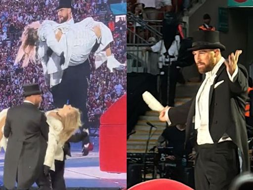 Travis Kelce "deja atrás" a la NFL y se convierte en bailarín de Taylor Swift