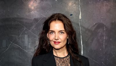 Katie Holmes Fans Are Stunned by Her "Georgeous" All-Black Lace Outfit