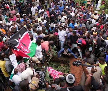 A mother’s pain as the first victim of Kenya’s deadly protests is buried