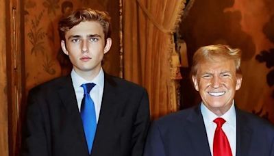 Barron Trump steps out of father Donald's shadow as he makes huge decision about his future