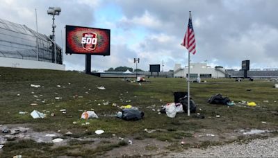 Post-Indy 500 cleanup underway at Indianapolis Motor Speedway