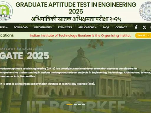 IIT Roorkee to conduct GATE 2025: Paper pattern, exam syllabus released at gate2025.iitr.ac.in - Times of India