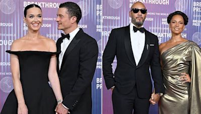Cutest couples at the Breakthrough Prize ceremony: From Katy Perry and Orlando Bloom to Alicia Keys and Swizz Beatz