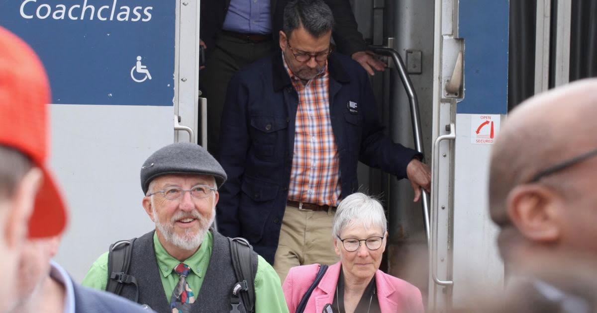 Amtrak's new Borealis line makes first stop in Winona