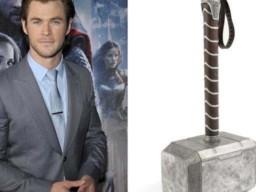 Chris Hemsworth's 'Thor' hammer from 2013 movie up for auction; here's the latest bidding