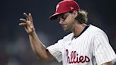 Aaron Nola pitches seven shutout innings as Phillies complete sweep of the Brewers