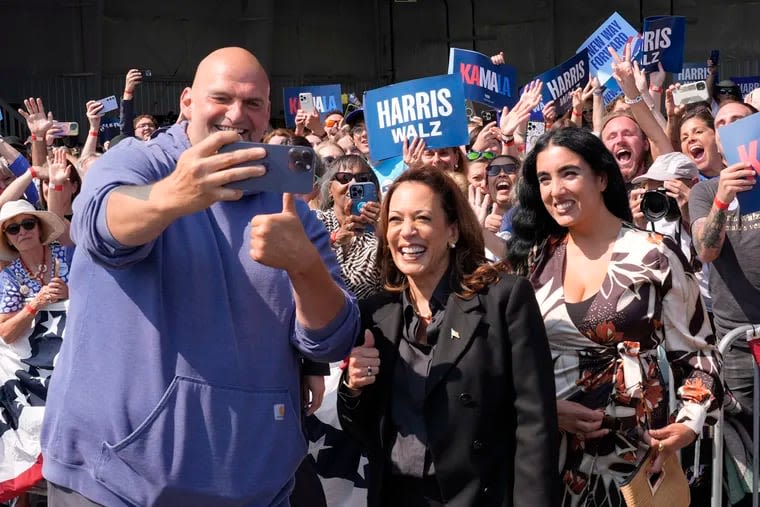 VP Kamala Harris is back in Pa. for her 12th time, stopping in Johnstown before a rally in Wilkes-Barre