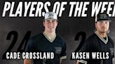 Crossland, Wells earn NTJCAC player of the week honors